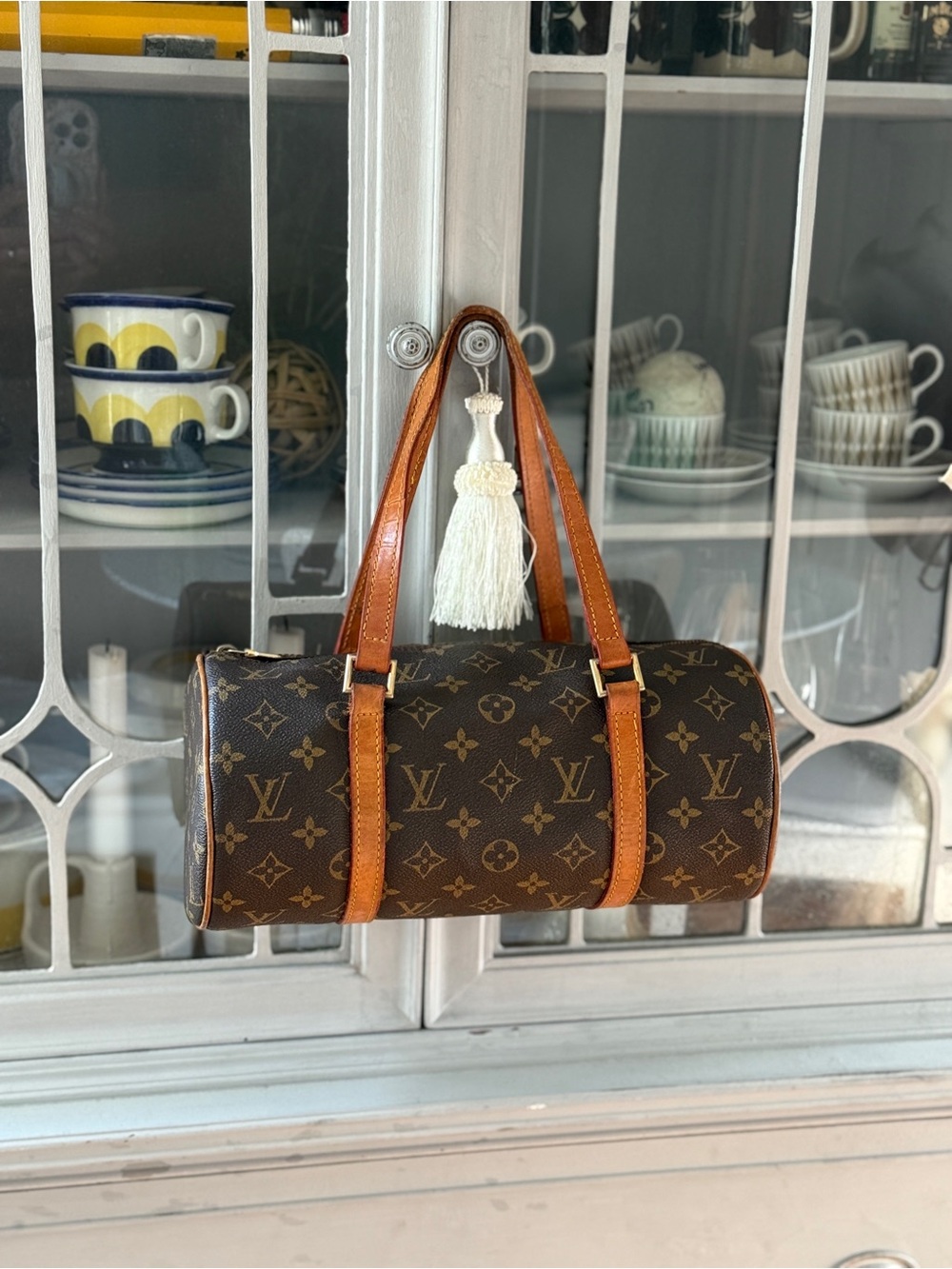 Brown Monogram Canvas mini tote & Shoulder Bag